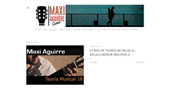 Desktop Screenshot of maxiaguirre.com