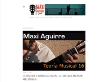 Tablet Screenshot of maxiaguirre.com